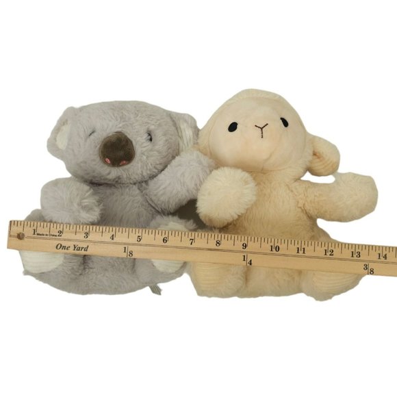 Spark Create Imagine Koala Lamb Rattle Crinkle Ear Plush Stuffed Animal Toy Lot - Picture 14 of 14